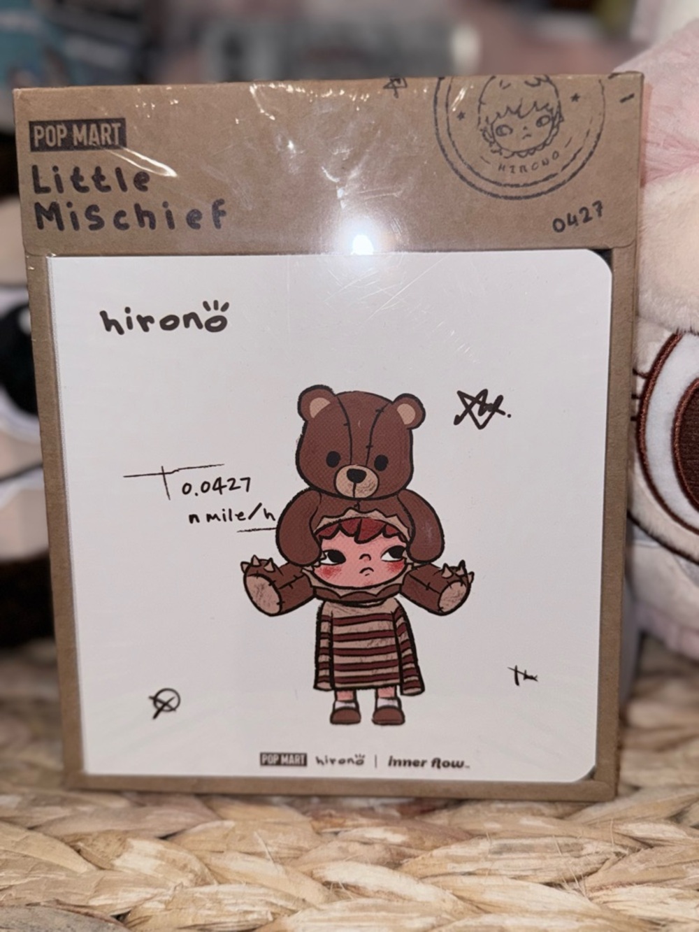 Pop Mart Hirono Little Mischief Notebook – Rare Promo Sealed